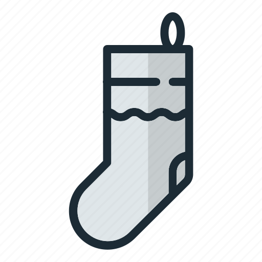 Sock, christmas, holiday, decoration, celebration, winter, gift icon - Download on Iconfinder