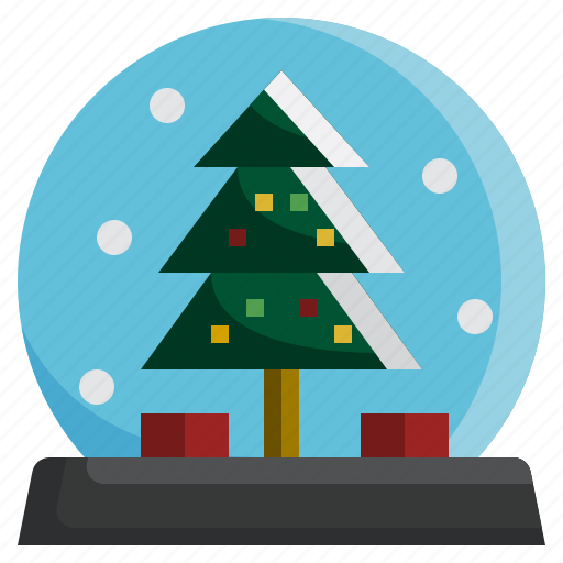 Snow, globe, christmas, gift, fastival, party, xmas icon - Download on Iconfinder
