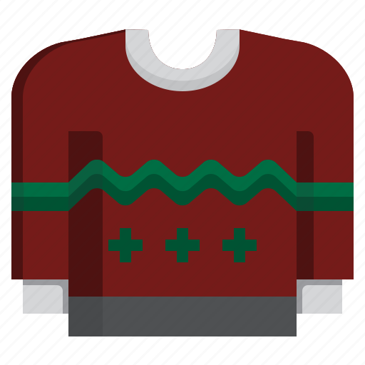 Sweater, christmas, gift, fastival, party, xmas, winter icon - Download on Iconfinder