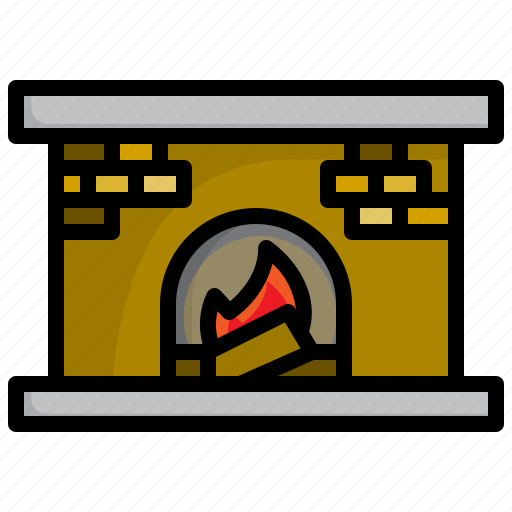 Fireplace, christmas, gift, fastival, party, xmas icon - Download on Iconfinder