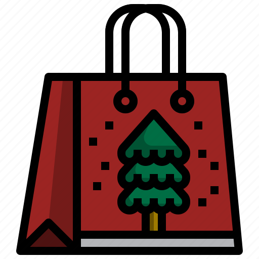 Gift, bag, christmas, fastival, party, xmas, shopping icon - Download on Iconfinder
