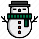 snowman, christmas, gift, fastival, party, xmas