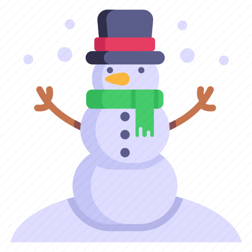 Snowman, christmas statue, snow person, winter statue, xmas icon - Download on Iconfinder