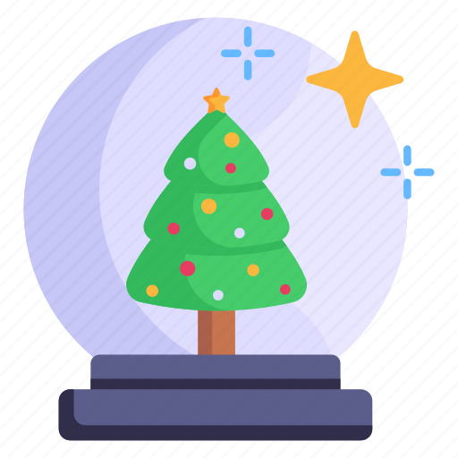 Snow globe, christmas globe, water globe, snow dome, winter globe icon - Download on Iconfinder