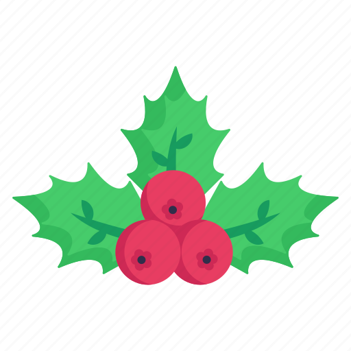 Holy berries, cherries, mistletoe, food, fruits icon - Download on Iconfinder