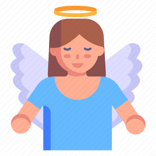 Angel, fairy, fairy angel, christmas angel, angel woman icon - Download on Iconfinder