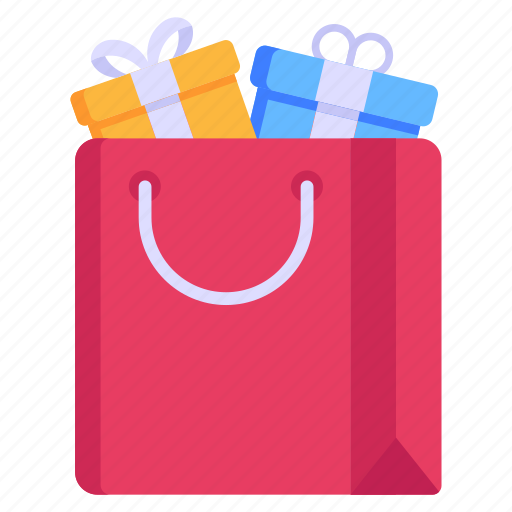 Shopping, gift bag, gifts, presents, handbag icon - Download on Iconfinder