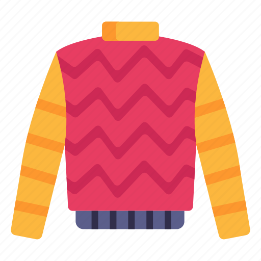 Turtleneck jumper, clothing, apparel, jersey, christmas sweater icon - Download on Iconfinder