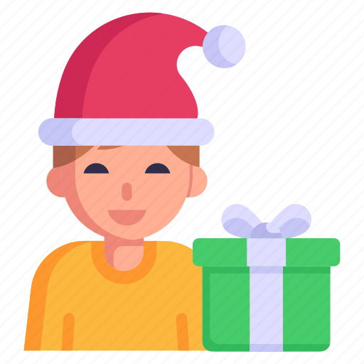 Avatar, christmas boy, christmas guy, celebration, gift icon - Download on Iconfinder