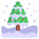 decorated tree, snow tree, christmas tree, fir tree, tree 