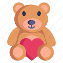 teddy, teddy bear, stuffed toy, plaything, christmas bear