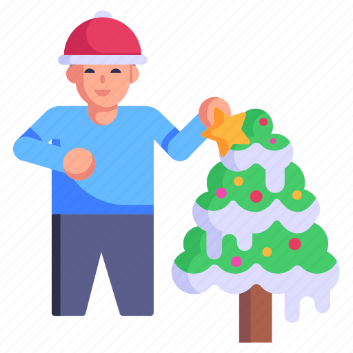 Xmas tree, christmas tree, xmas celebration, merry christmas, festival icon - Download on Iconfinder