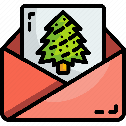 Christmas, card, greetings, greeting, tree, xmas, pine icon - Download on Iconfinder