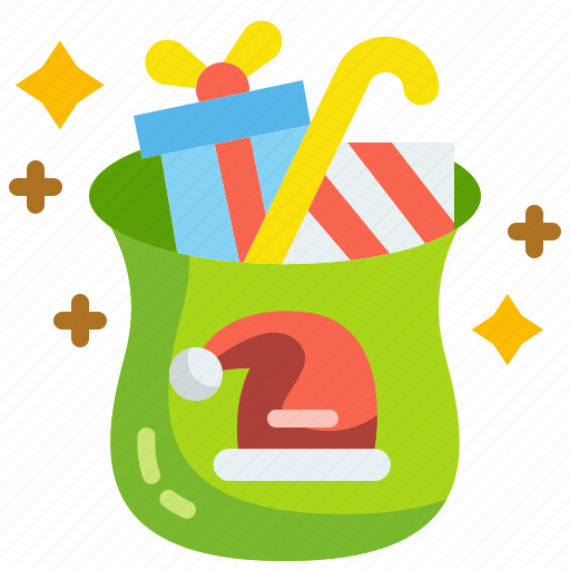 Gift, bag, sack, santa, claus, present, gifts icon - Download on Iconfinder