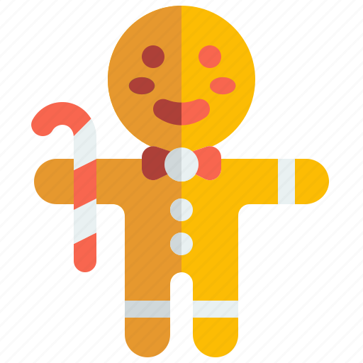Gingerbread, man, cookie, dessert, bakery, christmas, sweet icon - Download on Iconfinder