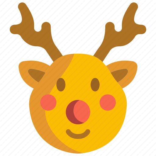 Reindeer, christmas, holiday, deer, xmas, winter, animals icon - Download on Iconfinder