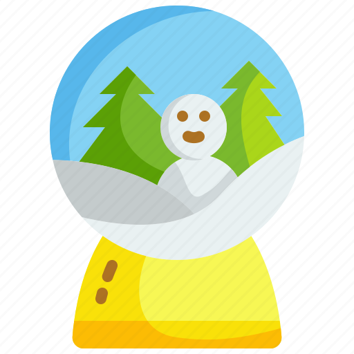 Snow, globe, souvenir, winter, tree, ball, ornament icon - Download on Iconfinder