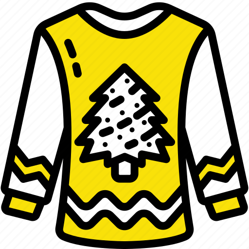 Sweater, christmas, sweaters, pullover, wearing, clothing, winter icon - Download on Iconfinder