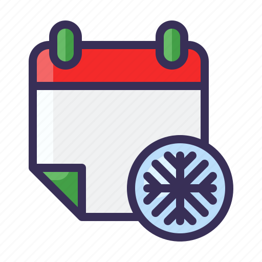 Calendar, date, schedule, event, time, appointment, christmas icon - Download on Iconfinder