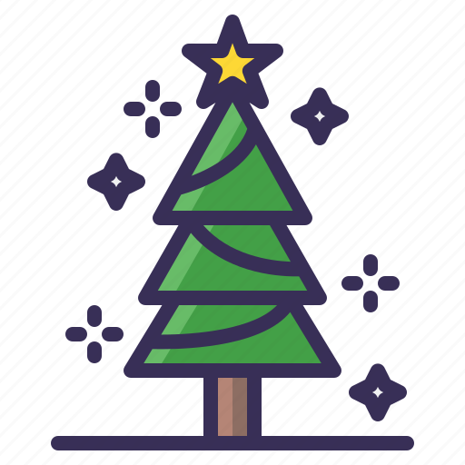 Christmas, tree, xmas, decoration, holiday, ornament, celebration icon - Download on Iconfinder