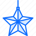 star, decoration, tree, christmas, new, year, holiday