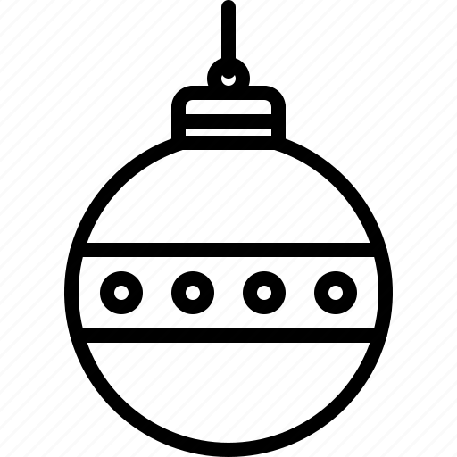 Decoration, ball, christmas, tree, new, year, holiday icon - Download on Iconfinder