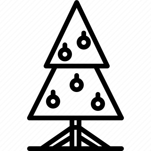 Tree, christmas, ball, decoration, new, year, holiday icon - Download on Iconfinder