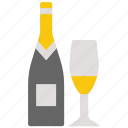 champagne, drink, celebration, glass, party