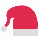 hat, christmas, santa, cap, claus, xmas