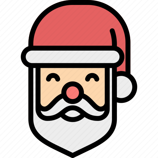 Santa, claus, winter, christmas, hat, xmas, holiday icon - Download on Iconfinder