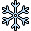 snowflake, snow, winter, cold, weather, holiday, christmas