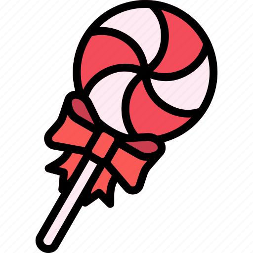 Lollipop, candy, sweet, food, christmas, decoration, celebration icon - Download on Iconfinder