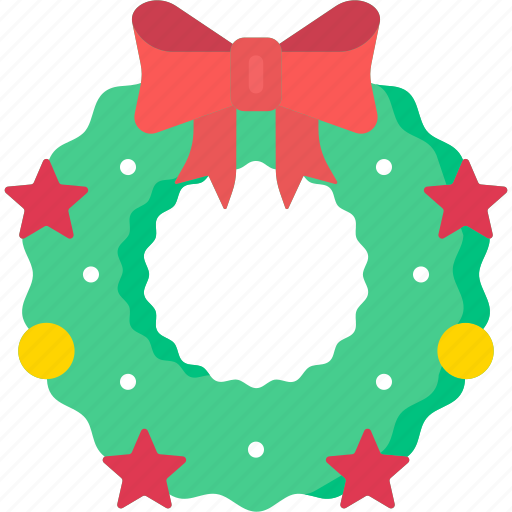 Christmas, wreath, decoration, ornament, leaves, leaf, celebration icon - Download on Iconfinder