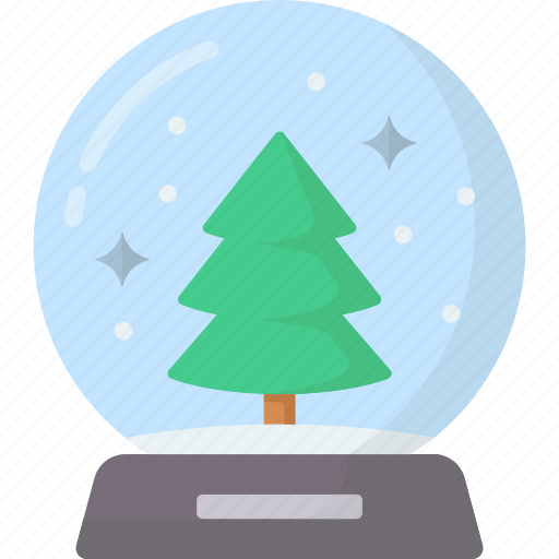 Snow, globe, decoration, christmas, winter, xmas, celebration icon - Download on Iconfinder