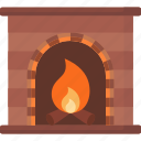 fireplace, winter, chimney, warm, fire, hot, christmas, cold