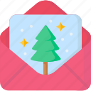 christmas, card, celebration, decoration, winter, party, letter, xmas, envelope