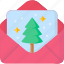 christmas, card, celebration, decoration, winter, party, letter, xmas, envelope 