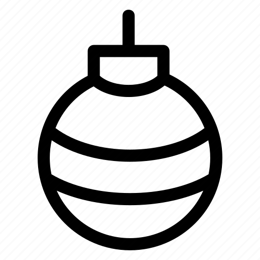 Christmas, ornament, decoration, ball, festive, decor icon - Download on Iconfinder