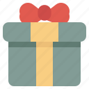 holiday, christmas, present, decoration, gift, box, celebration, ribbon