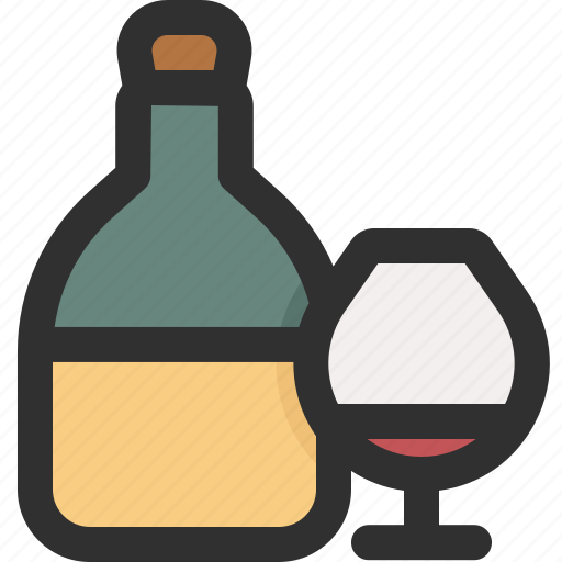 Christmas, holiday, celebration, wine, party, drink, glass icon - Download on Iconfinder