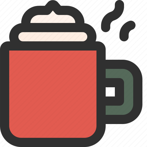 Mug, hot, drink, cocoa, cup, chocolate, sweet icon - Download on Iconfinder