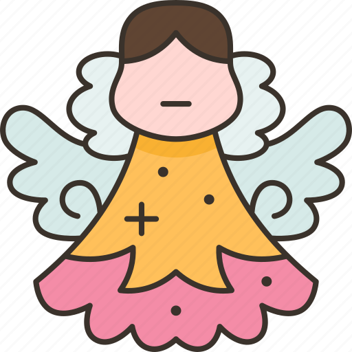 Angel, little, merry, christmas, cute icon - Download on Iconfinder
