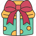 gift, box, present, celebration, christmas