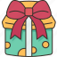 gift, box, present, celebration, christmas 