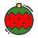 christmas, ball, tree, winter, decoration, holiday, xmas