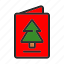 christmas, card, winter, decoration, holiday, xmas, snow