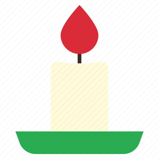 Christmas, color, candle icon - Download on Iconfinder