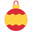 christmas, color, ornament, ball 