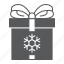 christmas, gift, box, present, snowflake, xmas, birthday 