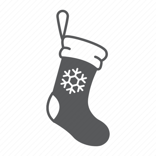 Christmas, stocking, xmas, gift, present, sock, snowflake icon - Download on Iconfinder